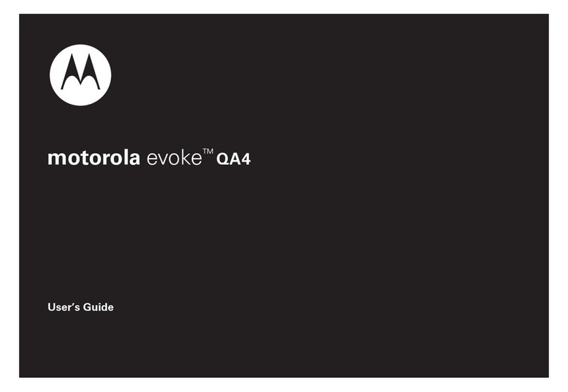 Motorola Evoke 68000201338-C User manual