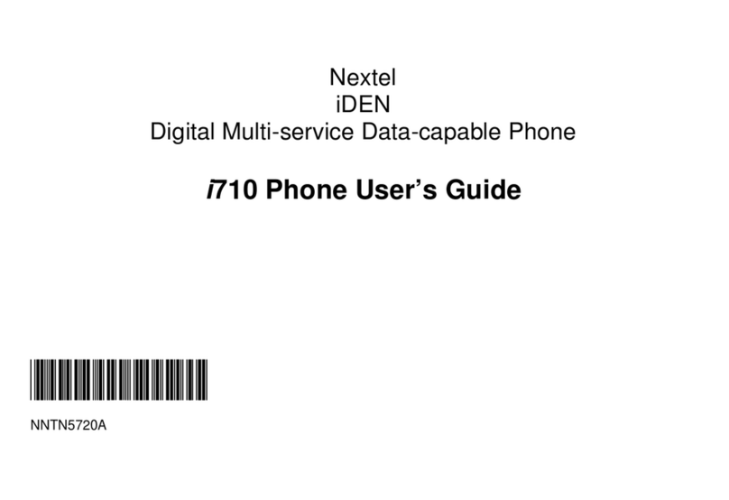 Motorola I710 - SOUTHERNLINC User manual