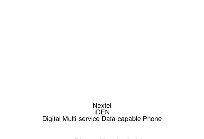 Motorola iDEN i615 User manual
