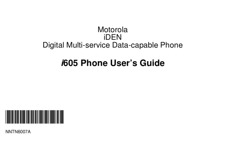 Motorola i605 user guide