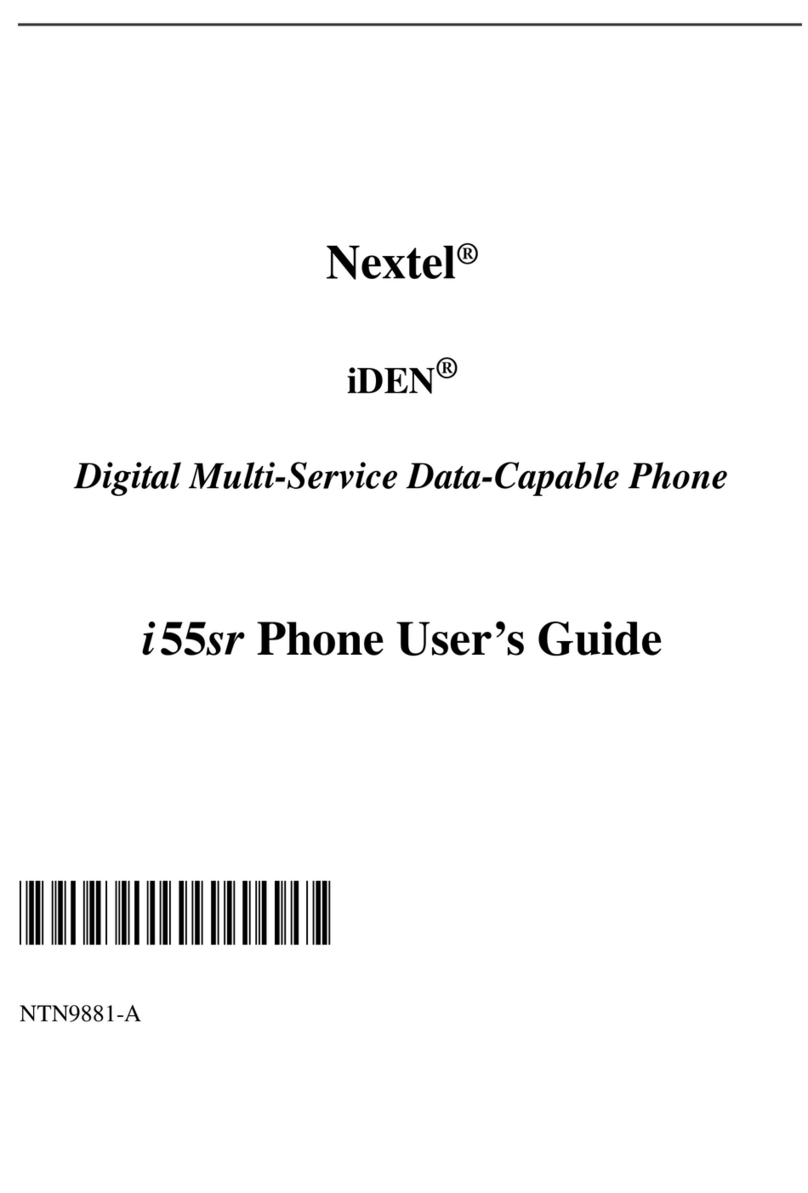 Motorola i55sr User manual