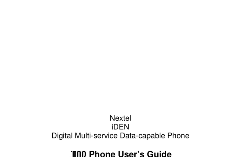 Motorola iDEN i530 User manual Motorola iDEN i530 User manual