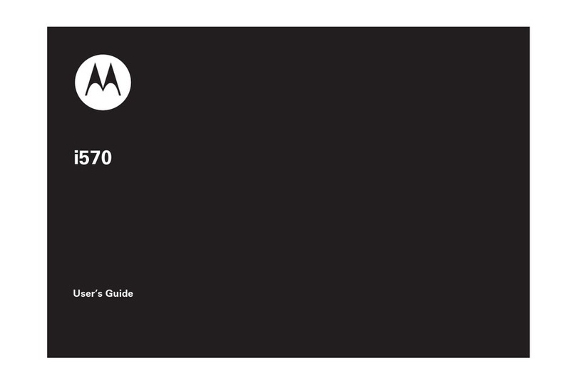 Motorola i570 User manual