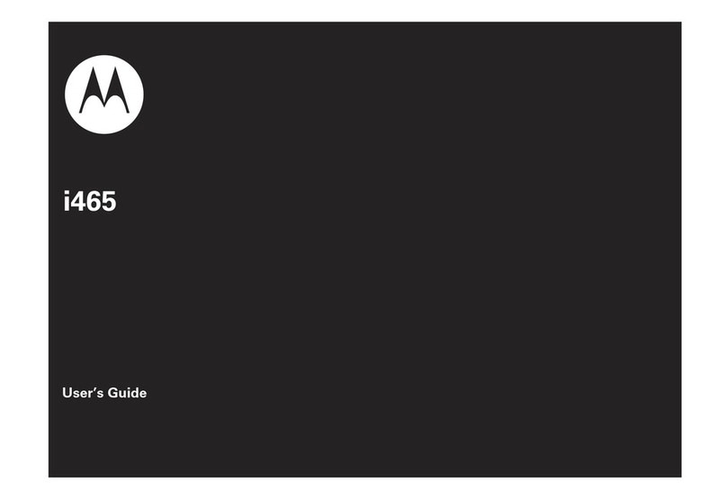 Motorola Clutch i465 User manual