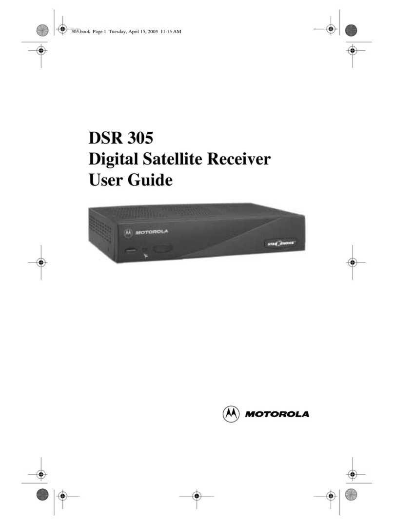 Motorola Vanguard 305 User manual