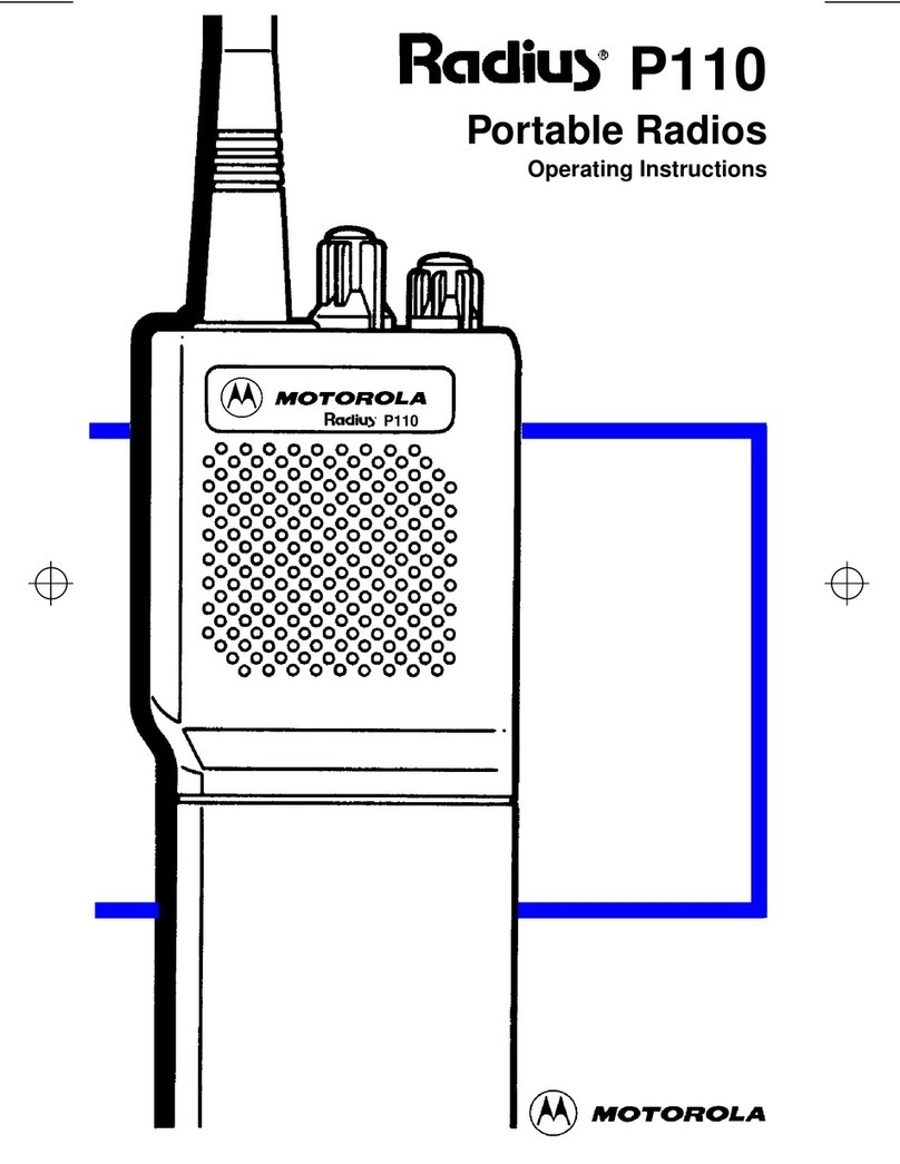 Radius radius P110 operating instructions
