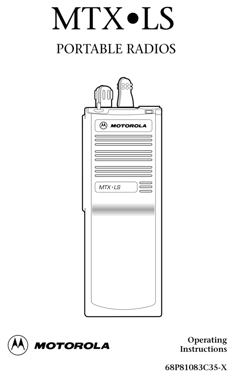 Motorola H01UCC6DU3AN User manual