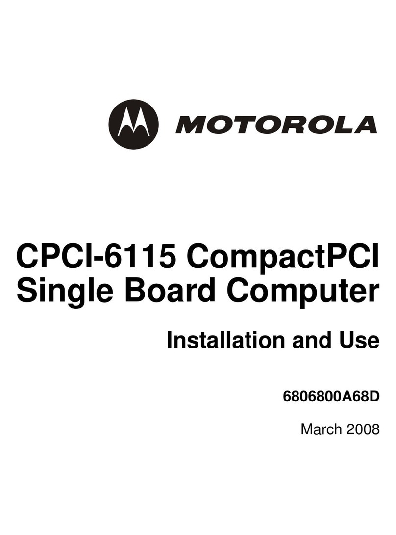 Motorola CPCI-6115 Quick start guide