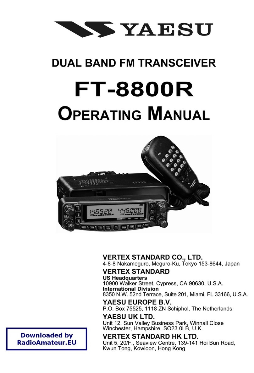 Yaesu CT-39A User manual