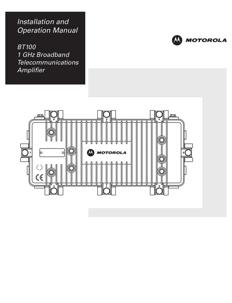 Motorola BT100 User manual