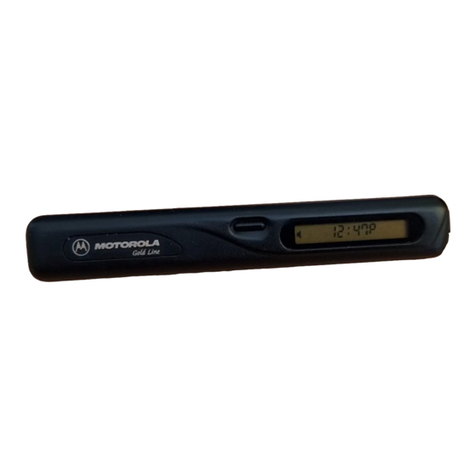 Motorola GoldLine User manual