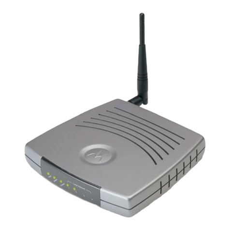 Motorola WR850GP - Wireless Broadband Router User manual