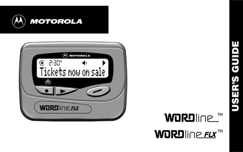 Motorola WORDline User manual