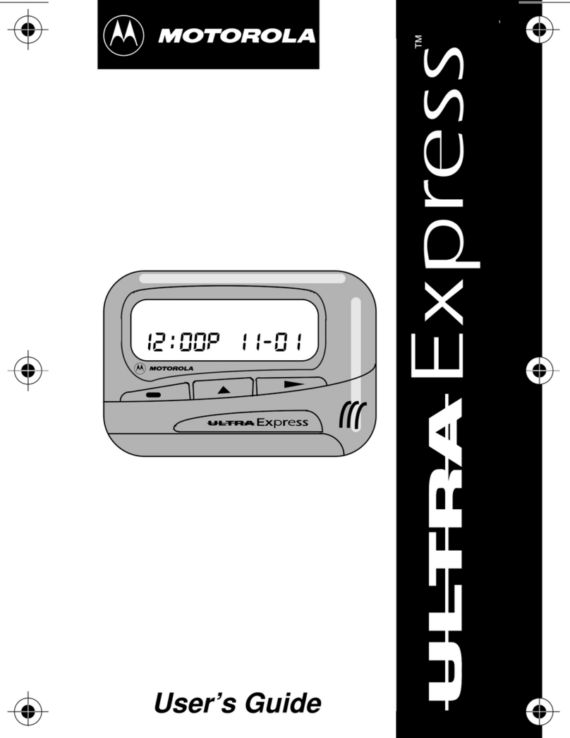 Motorola Ultra Express 6881023B75-A(X) User manual