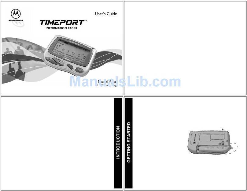 Motorola Timeport P730 User manual
