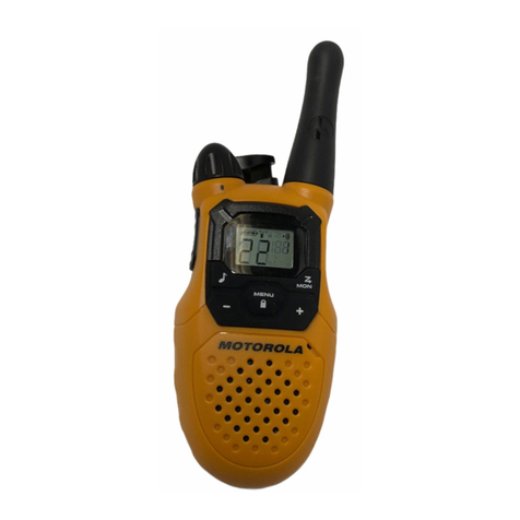 Motorola TALKABOUT KEM-ML36100 User manual