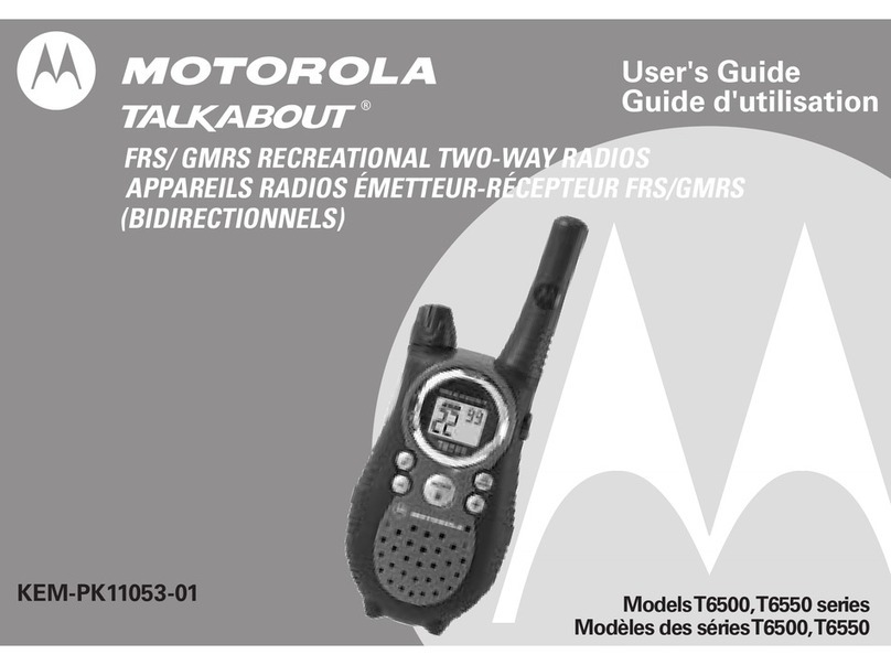 Motorola T6500 Series User manual