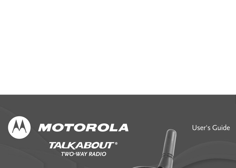Motorola Talkabout T6250 User manual