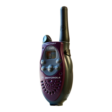 Motorola Talkabout T5320 User manual