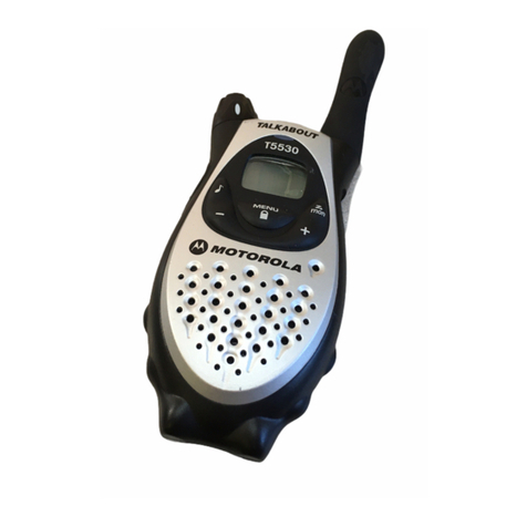 Motorola TalkAbout T5530 User manual