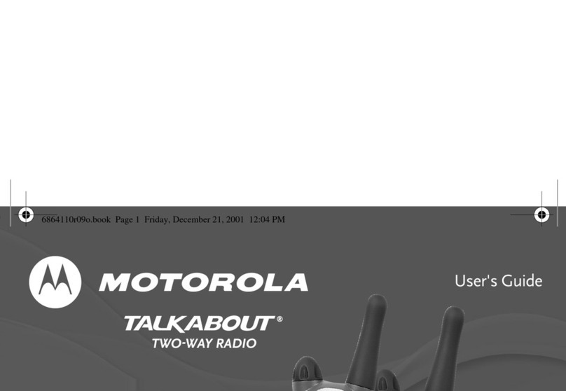 Motorola Talkabout T5300 User manual