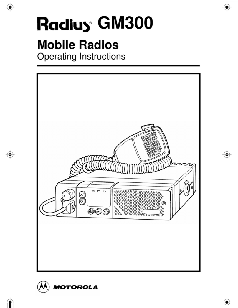 Radius RADIUS GM300 operating instructions