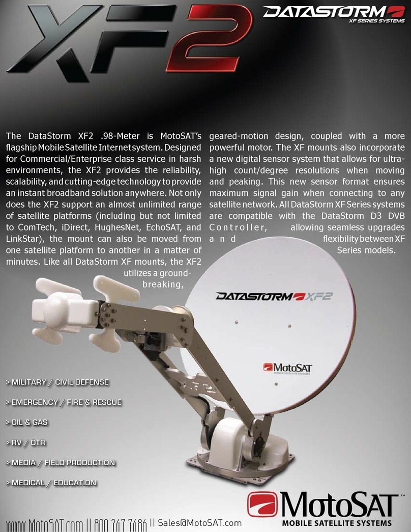 MotoSAT DataStorm XF2 Brochure & specs
