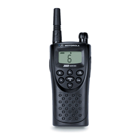Motorola XU2100 - XTN Series UHF User manual