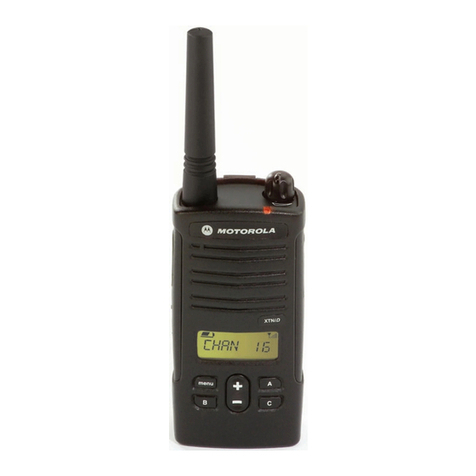 Motorola XTNi Series User manual