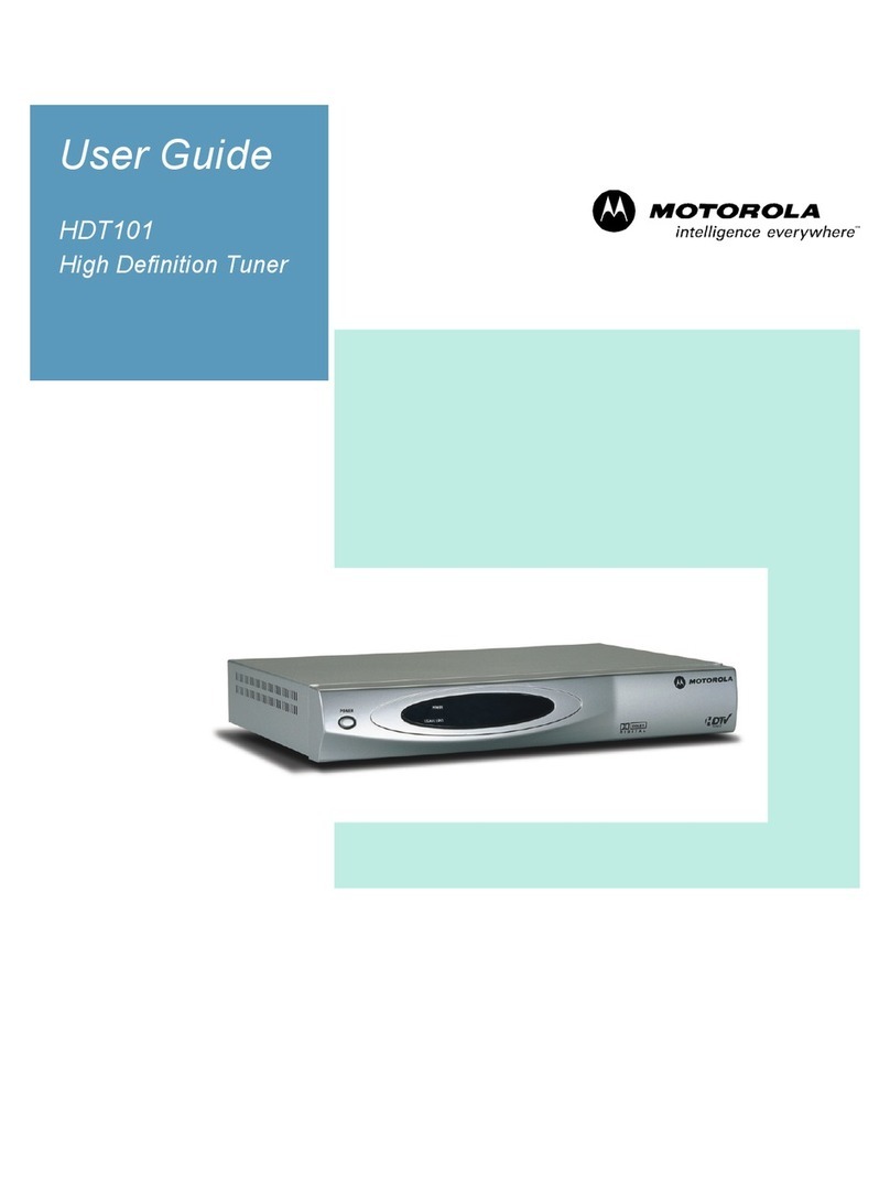 Motorola HDT101 User manual