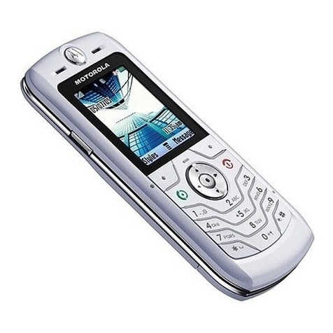 Motorola L6 GSM User manual