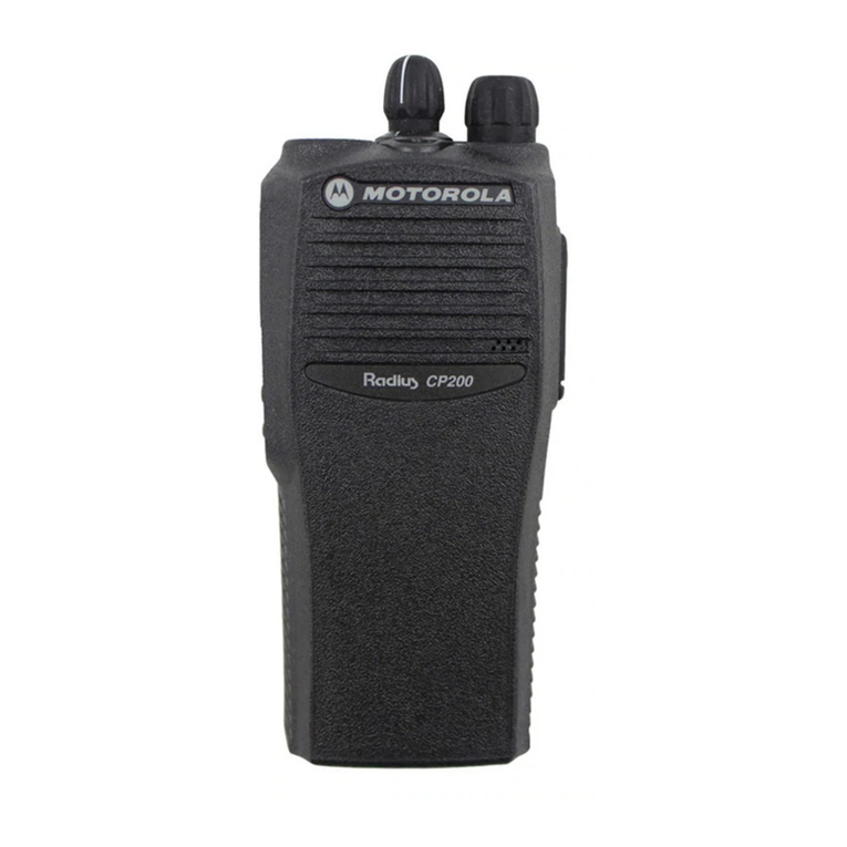 Motorola CP200 user guide