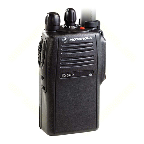 Motorola EX500 Expert Series User manual