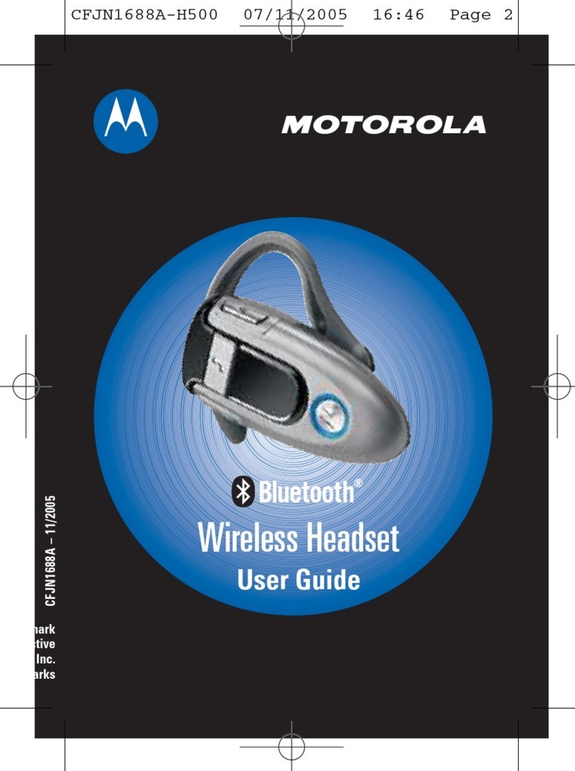 Motorola CFJN1688A-H500 user guide