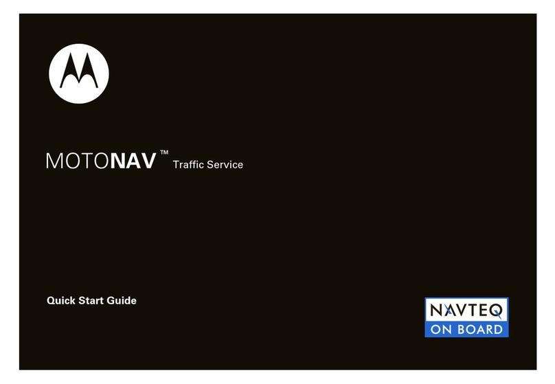 Motorola MOTONAV 68000202400-B User manual