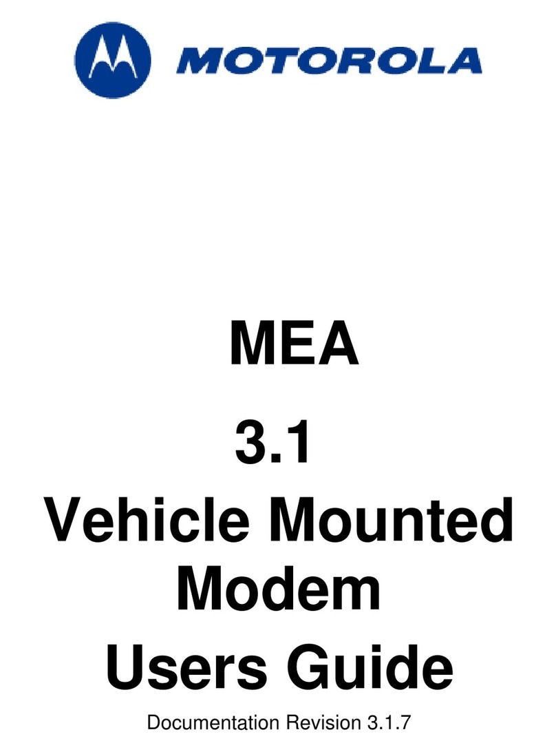 Motorola MEA 3.1 User manual