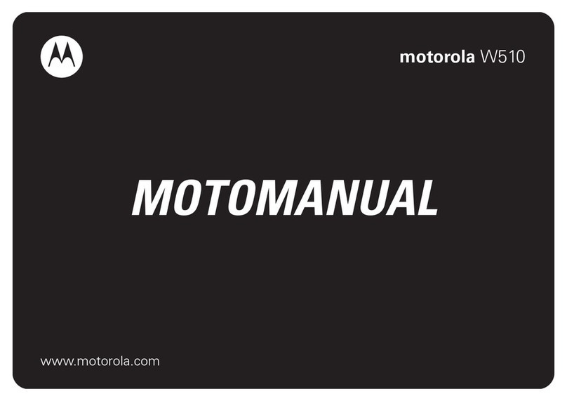 Motorola W510 User manual