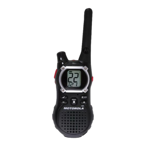 Motorola TALKABOUT EM1000 series User manual