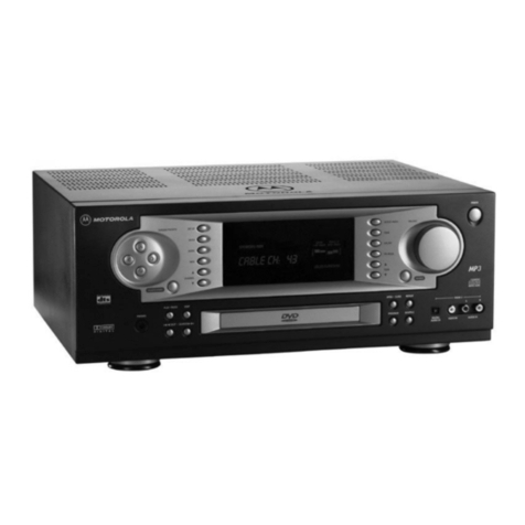 Motorola DCP501 - DVD Player / AV Receiver user guide