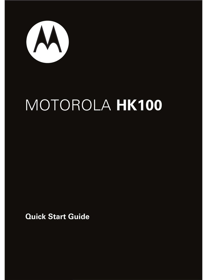 Motorola HK100 User manual