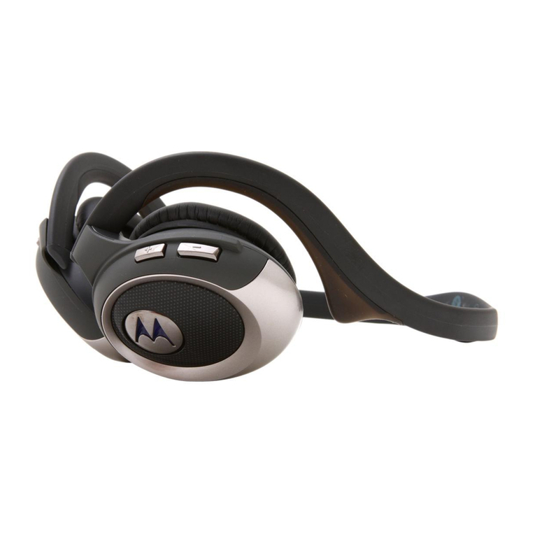 Motorola HT820 - Headset - Behind-the-neck Start here