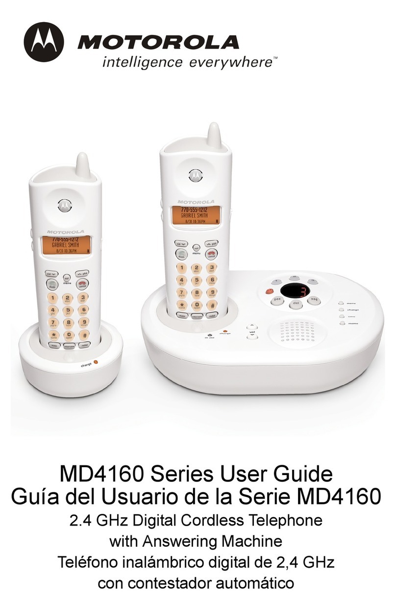 Motorola MD4160 Series user guide