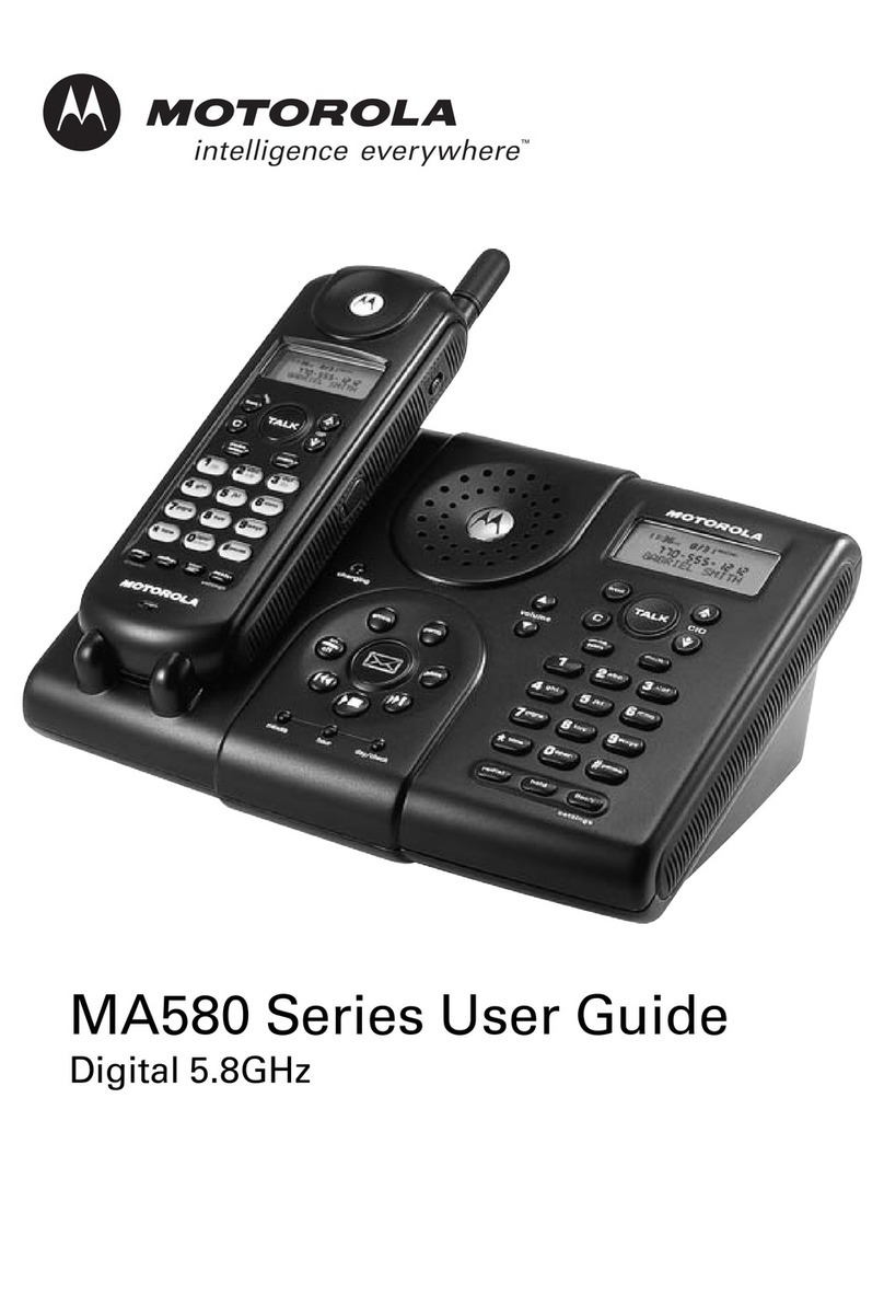Motorola MA580 Series user guide