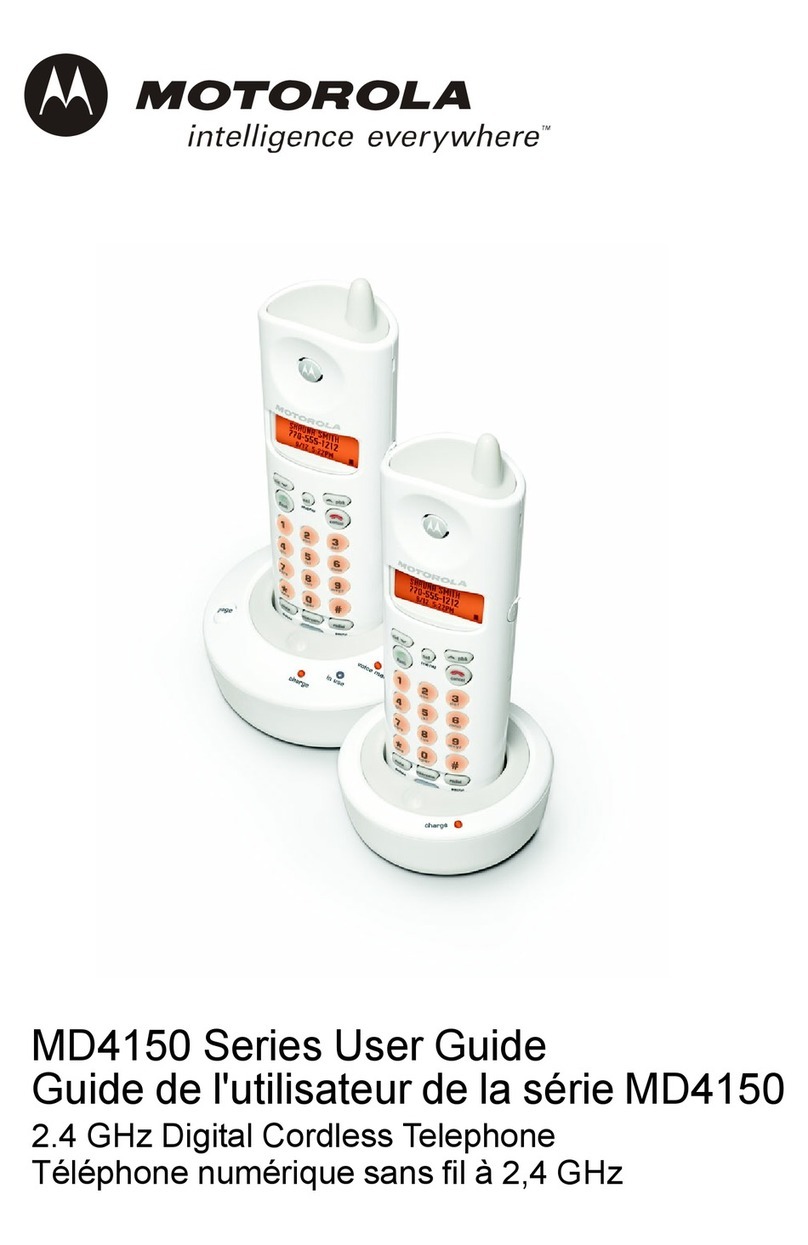 Motorola MD4150 Series User manual
