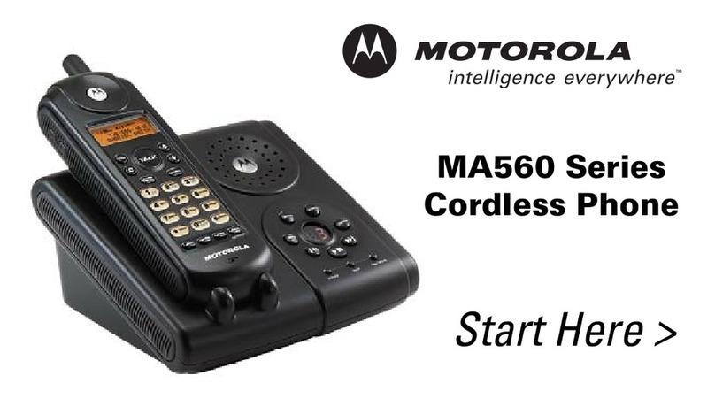 Motorola MA560 Series Instruction Manual