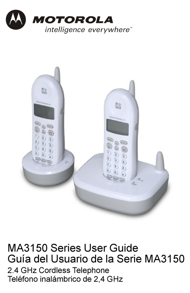Motorola MA3153 User manual