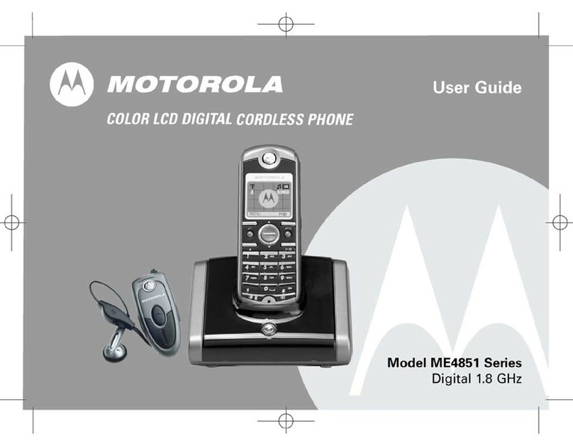 Motorola ME4851 series User manual