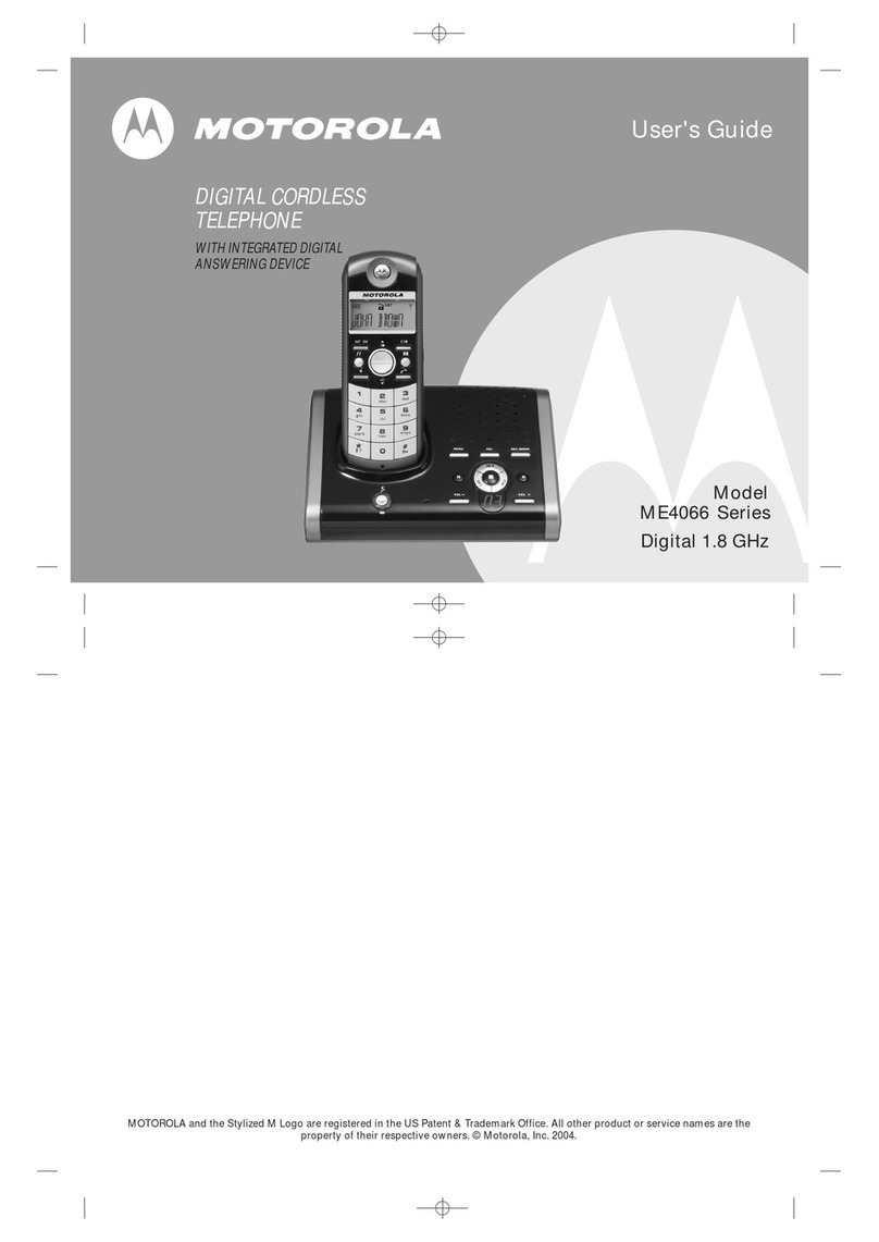 Motorola ME4066 Series user guide