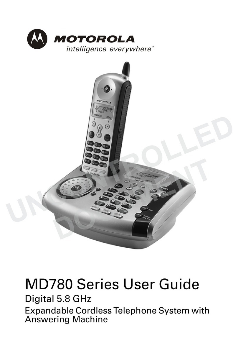 Motorola MD780 Series user guide