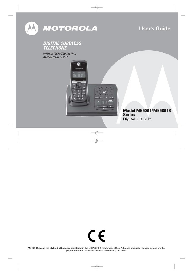 Motorola ME5061/ME5061R User manual